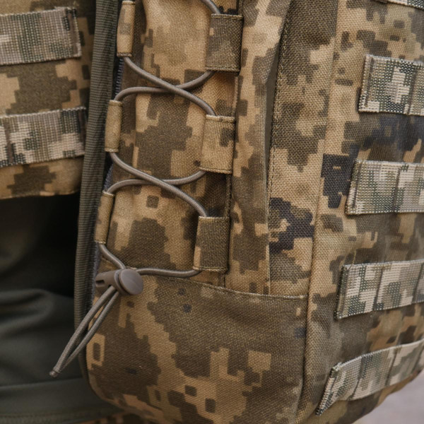 Штурмовой рюкзак с MOLLE ВСУ 10 л пиксель