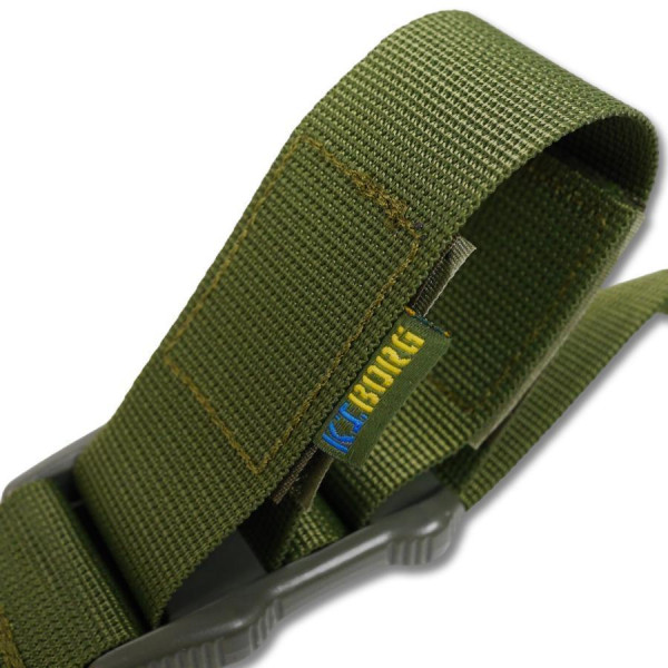 Ремень 2-точечный с пряжкой быстрой регулировки Triple-X Olive