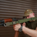 Ремень 2-точечный с пряжкой быстрой регулировки Triple-X Olive