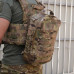 Быстросъемный штурмовой рюкзак с MOLLE ВСУ кордура мультикам
