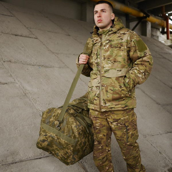 Тактическая сумка Kiborg Military bag 130L пиксель