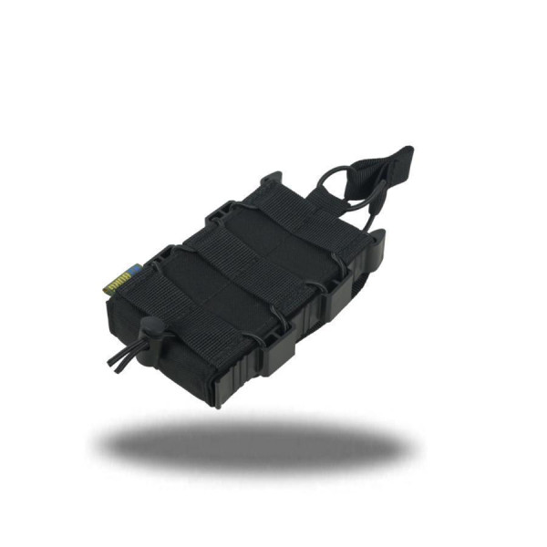 Жесткий усиленный тактический подсумок под магазин GU Single Mag Pouch Black