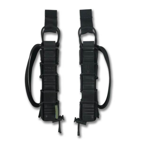 Жесткий усиленный тактический подсумок под магазин GU Single Mag Pouch Black