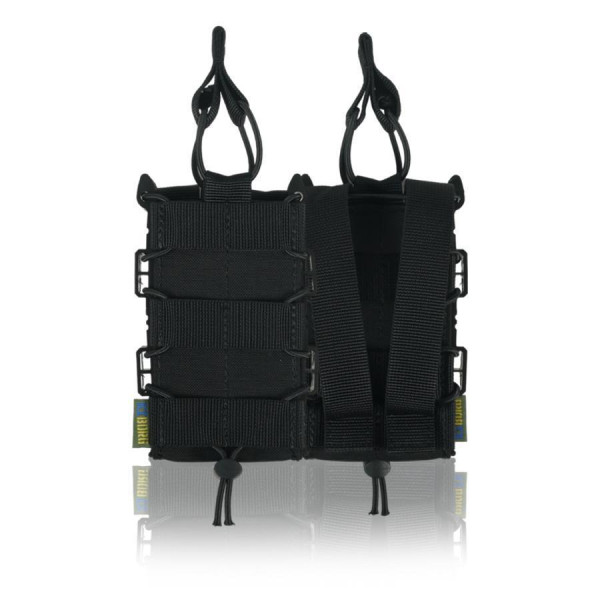 Жесткий усиленный тактический подсумок под магазин GU Single Mag Pouch Black