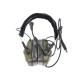 Тактические наушники EARMOR M32 с универсальным креплением Олива