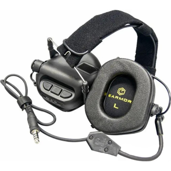 Активные тактические наушники Earmor M32 с креплением на шлем