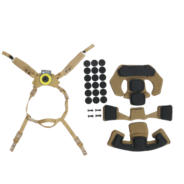 Підвісна система та подушки для бойового шолома Team Wendy Cam Fit (R) GEN.2 Койот 