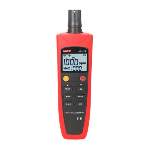 Детектор чадного газу (CO) UNI-T UT337A (0-1000 ppm)
