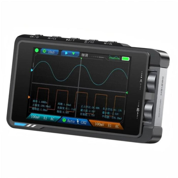 Осциллограф FNIRSI DS215H с генератором сигналов
